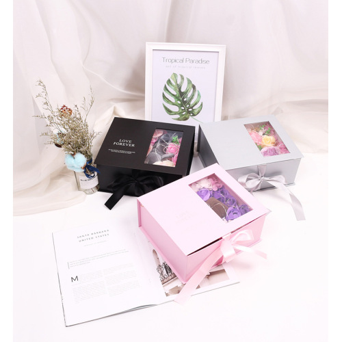 Custom I Love You Flower Gift Box 창