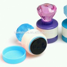 Fashionable shiny stamp , self inking stamp , rubber stamp