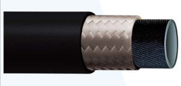 One-layer Fiber Braided Rubber Tube