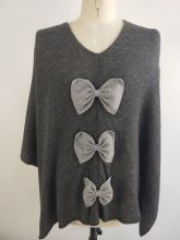 WOOL CASHMERE PONCHO