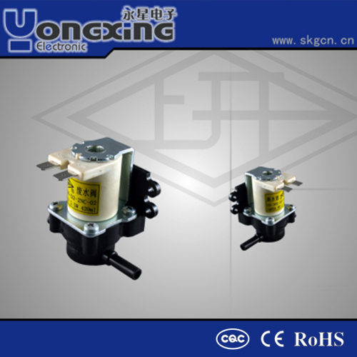 straight type low pressure plastic water solenoid valves