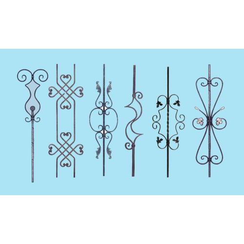 Wrought Eisen geschmiedet Baluster