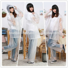 NICE TRANSPARENT EVA RAINCOAT EVA RAINJACKET, EVA FULL PRINTING RAINWEAR, EVA RAINGEAR,