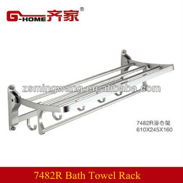 SUS304 stainless steel towel racks rolled bath towel rack