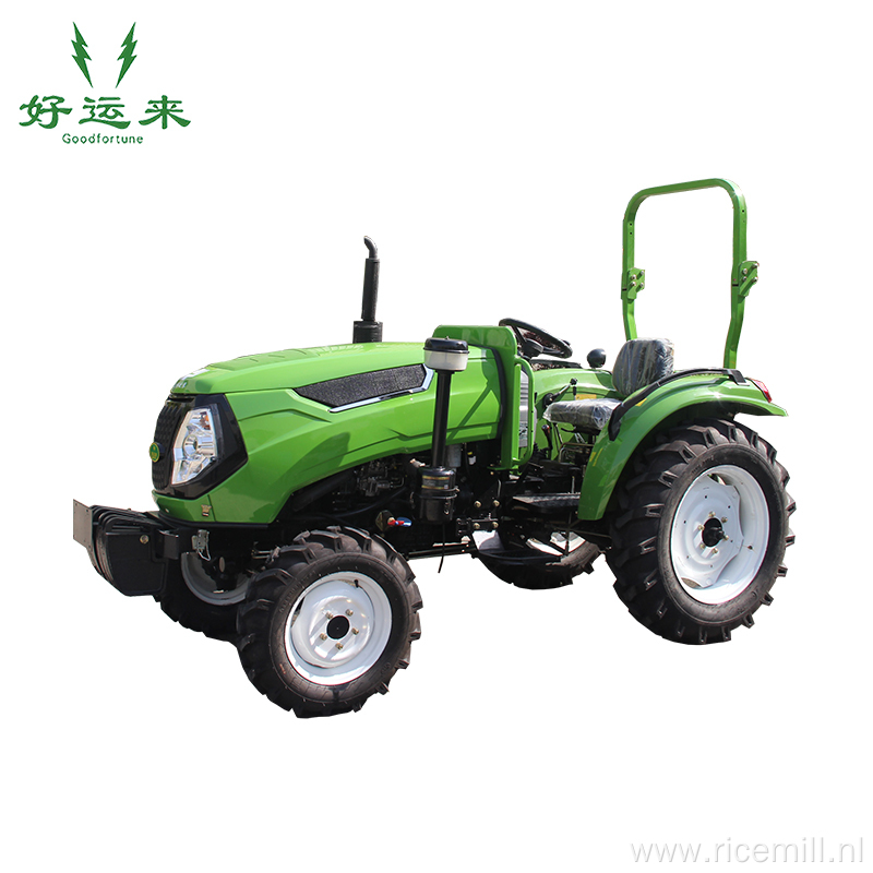 All-Wheel-Drive Four-Cylinder Mini Farming Tractor