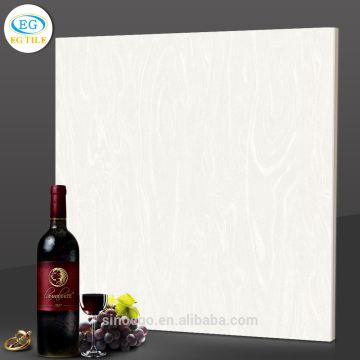 Bianco White Wood Grain Vitrified Double Loading Porcelain Polished Tile