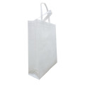 Eco friendly shopping woven bag with water solubility