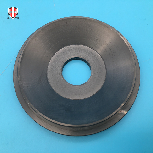 polishing Si4N4 ceramic circular disc plate roundel custom