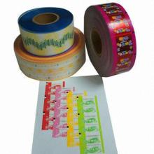 Bubble gum wrapper, made of paper