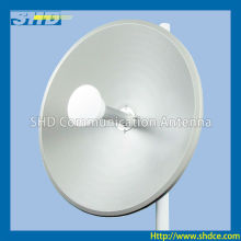 high gain 6000-6800MHz high signal point to point dish parabolic antenna
