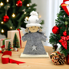 Hot Sale Christmas Table Decoration Wooden Christmas Angela For Christmas Gift