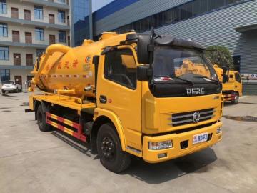 dongfeng High Pressure Cleaning Vacuum Sewage Suction Truck