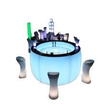 Newest LED Lighting: Modern Design for Commercial Round Bar Counters and Furniture