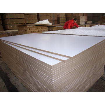 3 18mm Salah Satu Atau Kedua Sisi Hangat Putih Melamin Papan Mdf Bossgoo Com