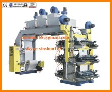 Four Colours High Speed Flexo Printer, Flexographic Printing Machine, Flexo Printing Machine