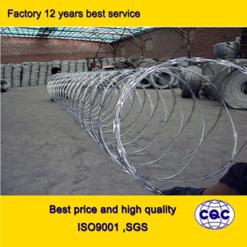 Galvanized Razor Barbe Wire for Military