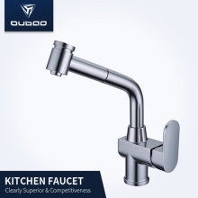 Classic One Handle Countertop Chrome Kitchen Tap Faucet