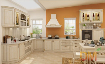 European standard high quality maple solid wood kitchen cabinets