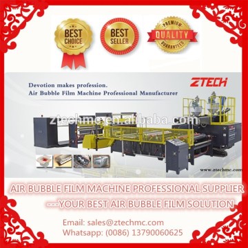 2 layers air bubble film roll production machinery