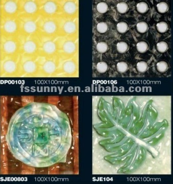 backgroung wall glass stereo wall color glass art glass decoration