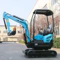 1.8 ตันรถขุดขนาดเล็กขนาดเล็ก Micro Digger