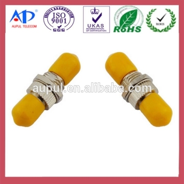 ST/PC Optical Fiber Adaptor Pure Copper Simplex Singlemode