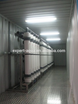 mobile ultrafiltration plants in container