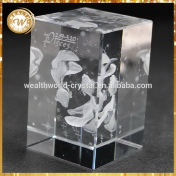 Fashionable hot-sale laser crystal glass trophy
