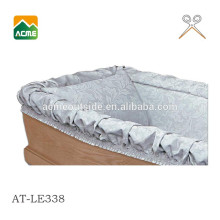 good quality Poly Satin For Coffin Lining factory coffin cover