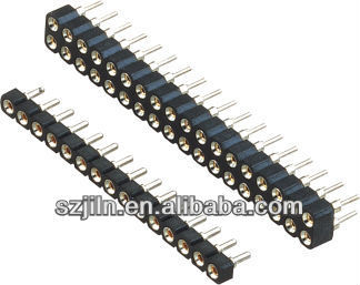 straight 40P with 7.0mm height insulator 2.54pitch sip socket