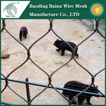 Durable zoo enclosure animals wire mesh fence