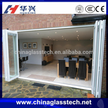 sound heat insulated Aluminium alloy glass economic folding doors price