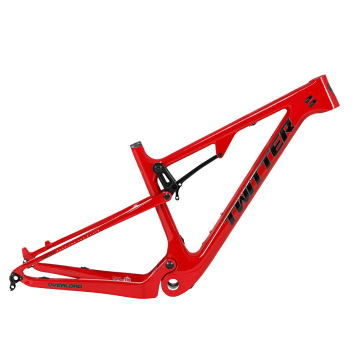 New 27.5\" & 29\" Full Suspension Mountain Bike Framesets: OVERLORD Carbon Fiber Soft Tail MTB Frames