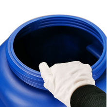 60L Blue Emulsion Plastic Chemical Waste Liquid Bucket with Lid