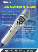 SD1 Music Video Player in Karaoke Microphone