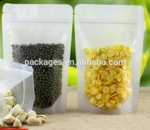 stand up clear retort pouch with ziplock/microwave packing bags