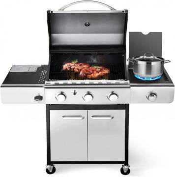 New Design Multi Purpose Gas Barbecue Grills Black