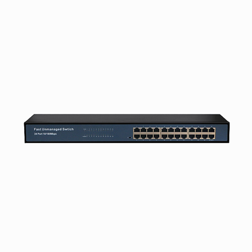 24 Ports 100M Indoor CCTV Network Ethernet Switch