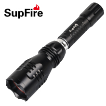 Multi power sourse high quality USB charging LED police flashlight