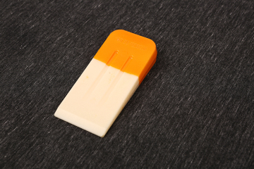 Plastic door stopper wedge