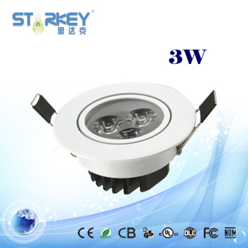 Embeded 3W LED Ceiling Light