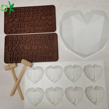 Silicone Mold Kitchen Baking Chocolate Candy Molds