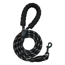 Adjustable 1.5m Pure Nylon Reflective Dog Leash for Large Breeds