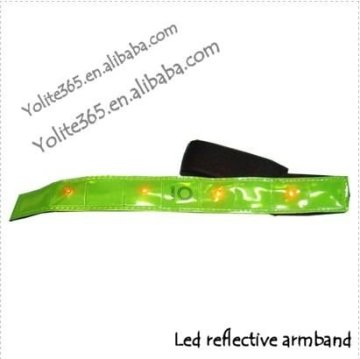 Led reflective armband