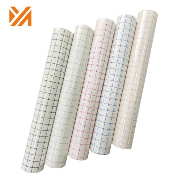 Wholesale DIY Craft Vinyl Application Film: Patterned Grid Transfer Sheets