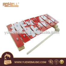 8 Key Metallophone small percussion toy musical instrument