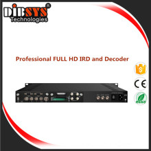 Professional FULL HD IRD and Decoder