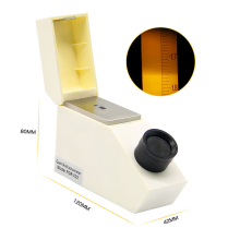 Portable Gemmology Refractive Index Instruments Jewelry Optical Refractometer Gemstone Tester