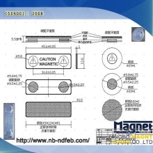 High Quality Name Badge Magnet For Sale