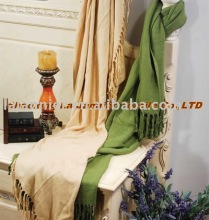 BF001-Herringbone Bamboo and Cotton Blended Throw